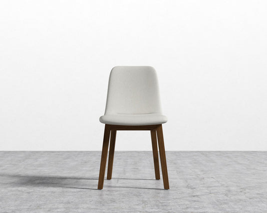 Aubrey Side Chair - Walnut Stain, Modern Felt - Alesund