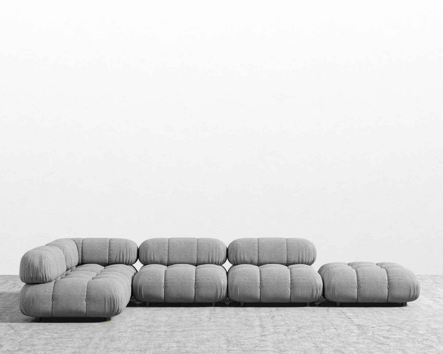 Belia Modular Sectional - Modern Felt - Malmo