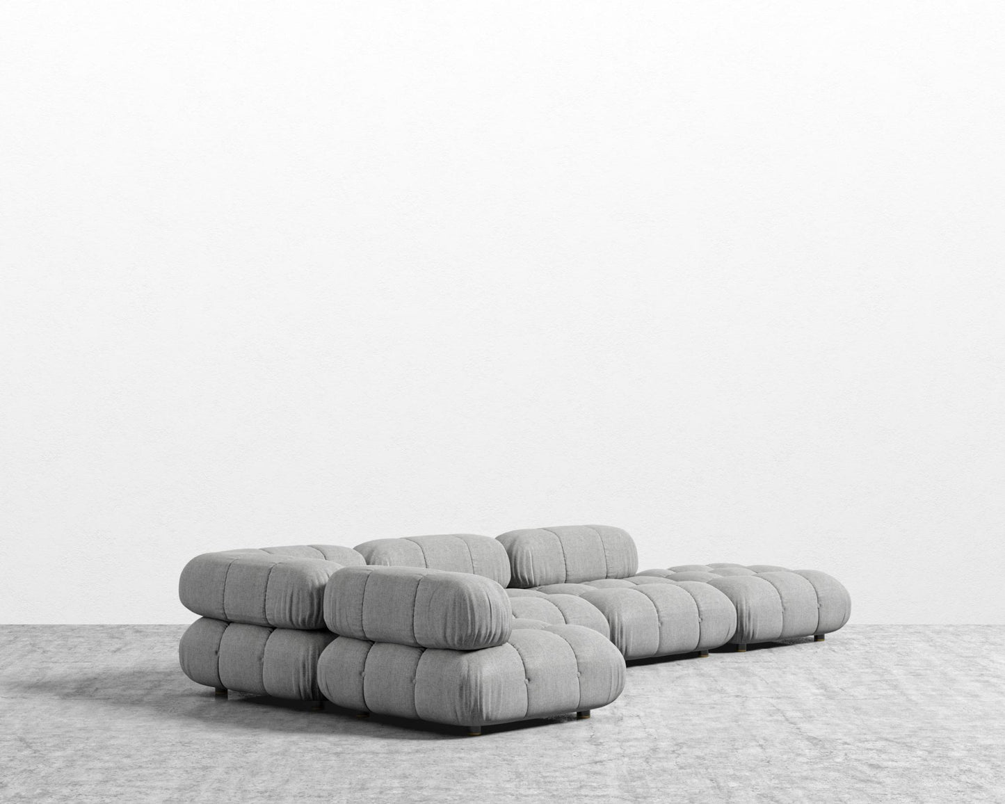 Belia Modular Sectional - Modern Felt - Malmo
