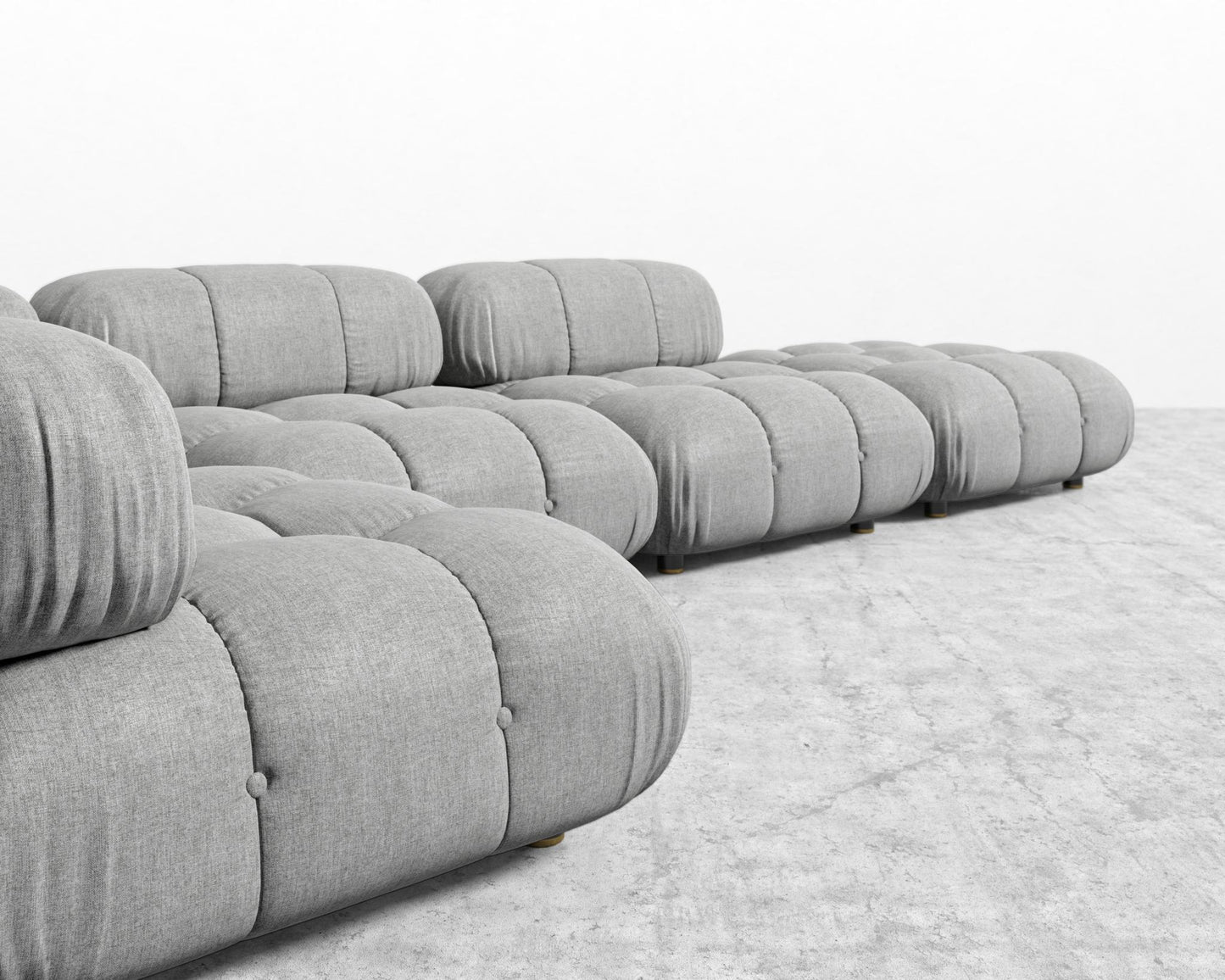 Belia Modular Sectional - Modern Felt - Malmo