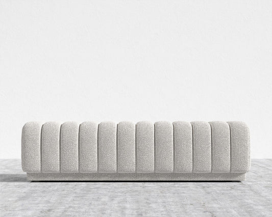 Berlin Bench - Chatou Bouclé - Pearl