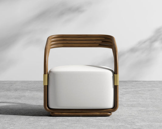 Curva Outdoor Lounge Chair - Outdoor Fabric - Palisades