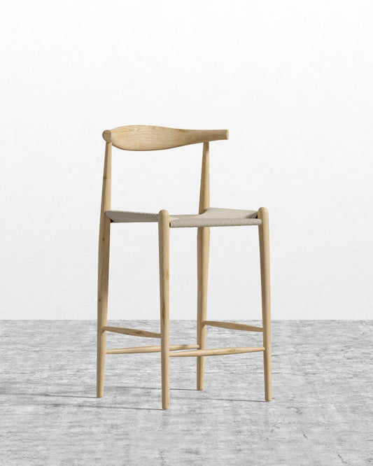 Elbow Counter Stool - Woven