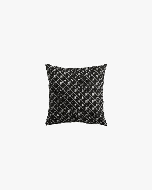 Square Outdoor Pillow - Monogram Pattern