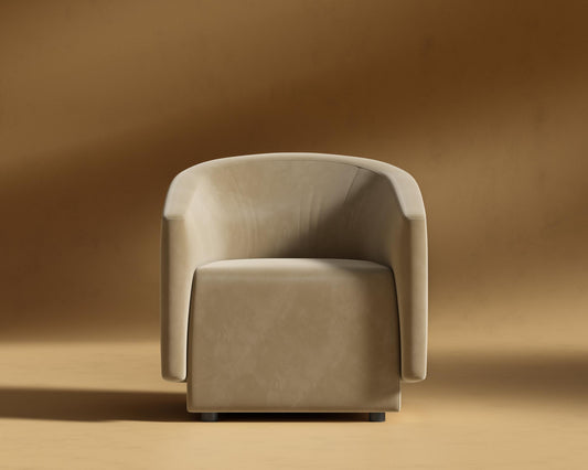 Hadrian Armchair - Plush Velvet - Dune