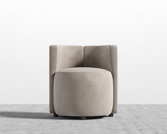 Nova Lounge Chair - Venice Vegan Suede - Latte