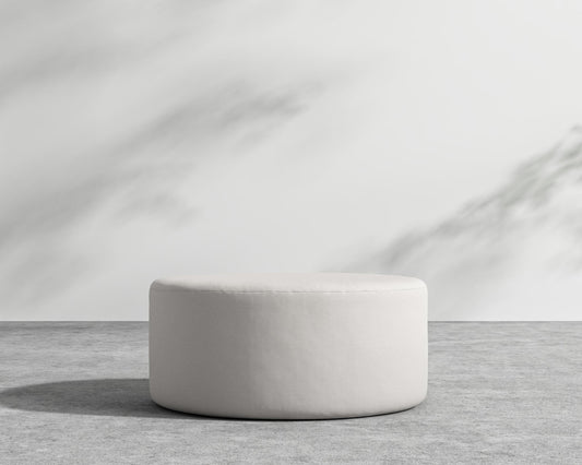 Nova Outdoor Pouf - Large - Outdoor Fabric - Palisades