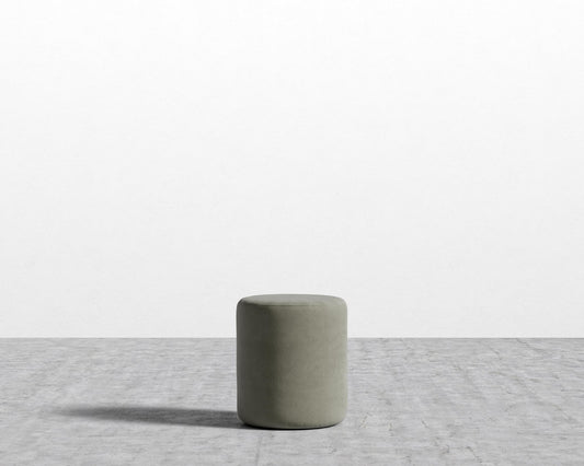 Nova Pouf - Venice Vegan Suede - Sage
