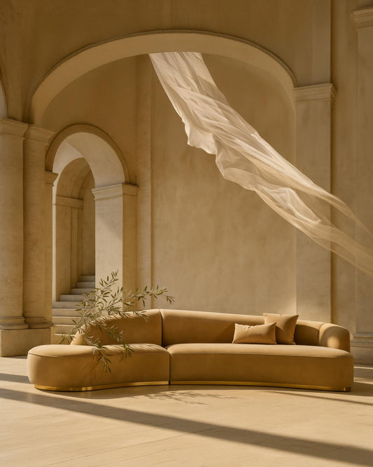 Reya Curved Sectional