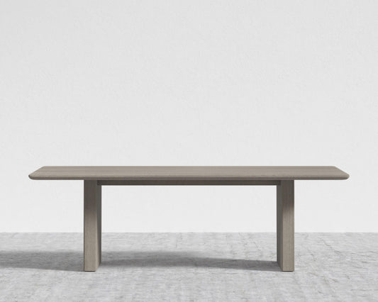 Tiberius Table - 95" | 241cm, Grey Oak